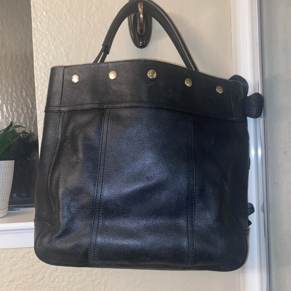 Prada leather tote